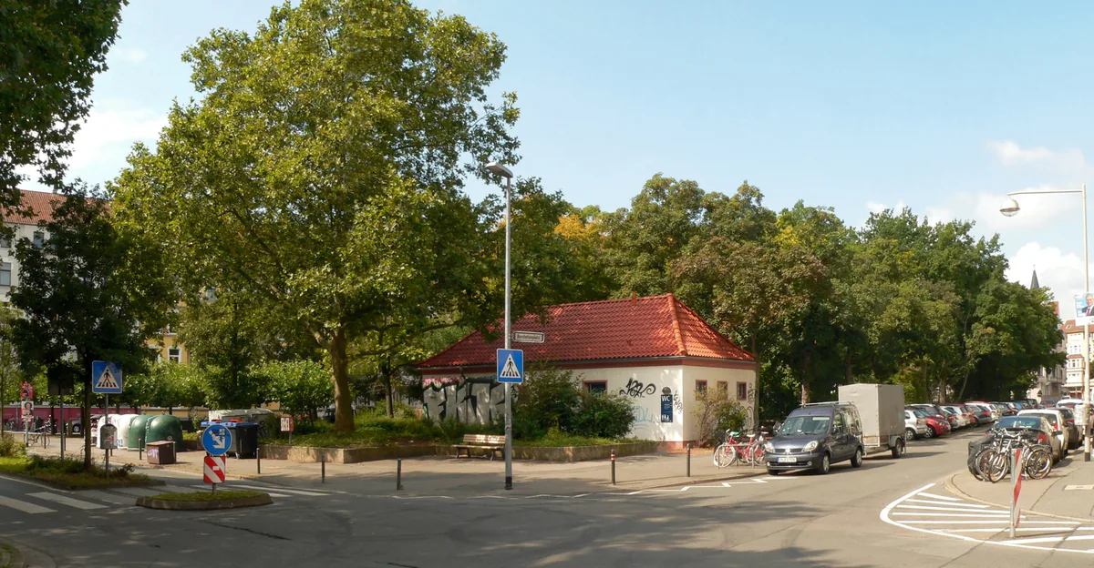 Bonifatiusplatz in Vahrenwald-List, Hannover